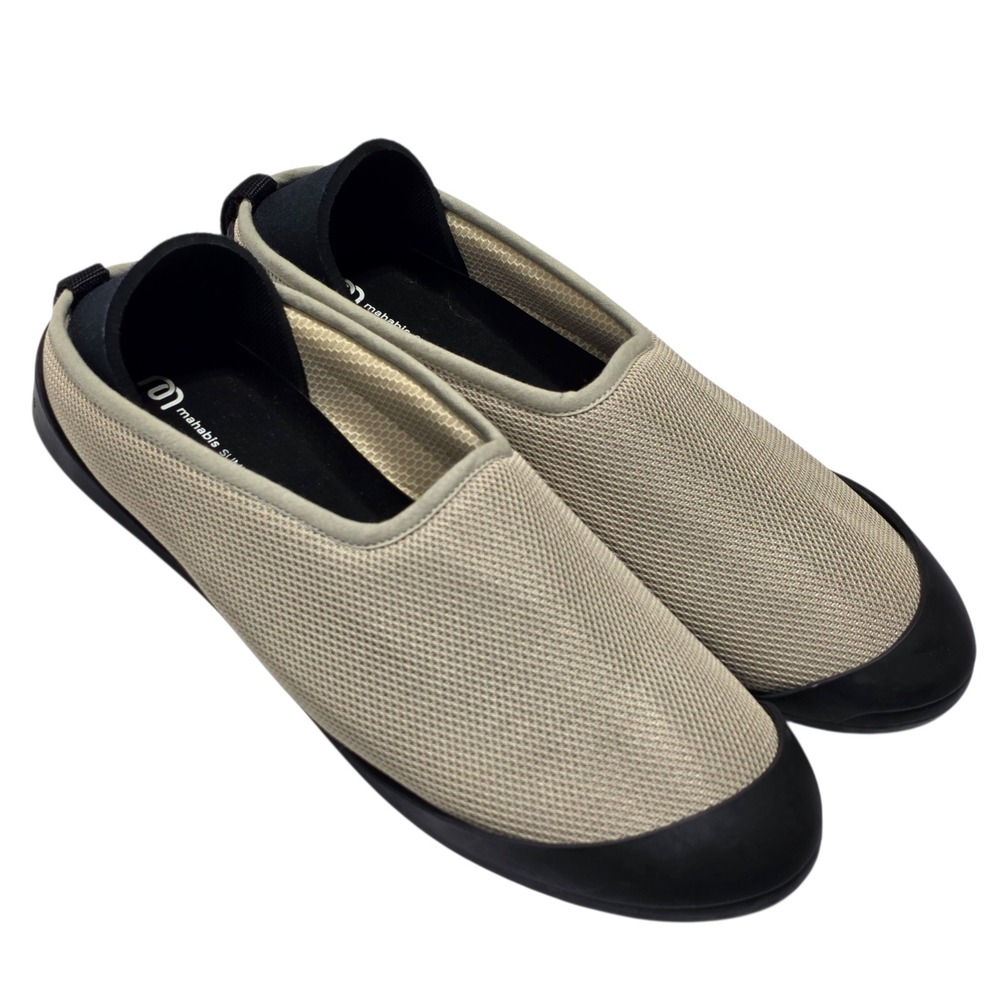 Mahabis Summer Slippers Men EU 44 Tan Mesh Breathable Lightweight SU150102